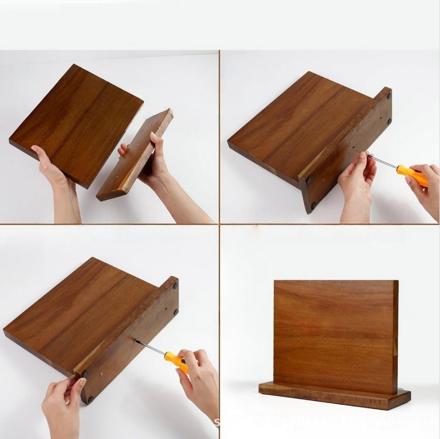 Double-sided magnetic knife holder