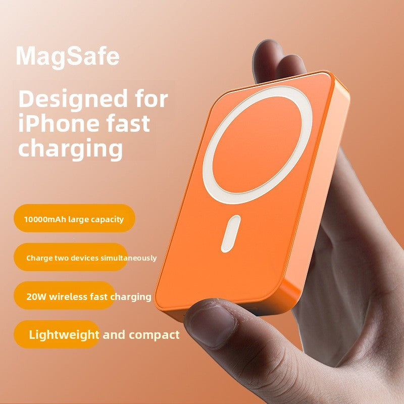 Magnetic Wireless Power Bank with Fast Charging