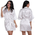 Women's Solid Color Smooth-Surfaced Sweater Pajamas