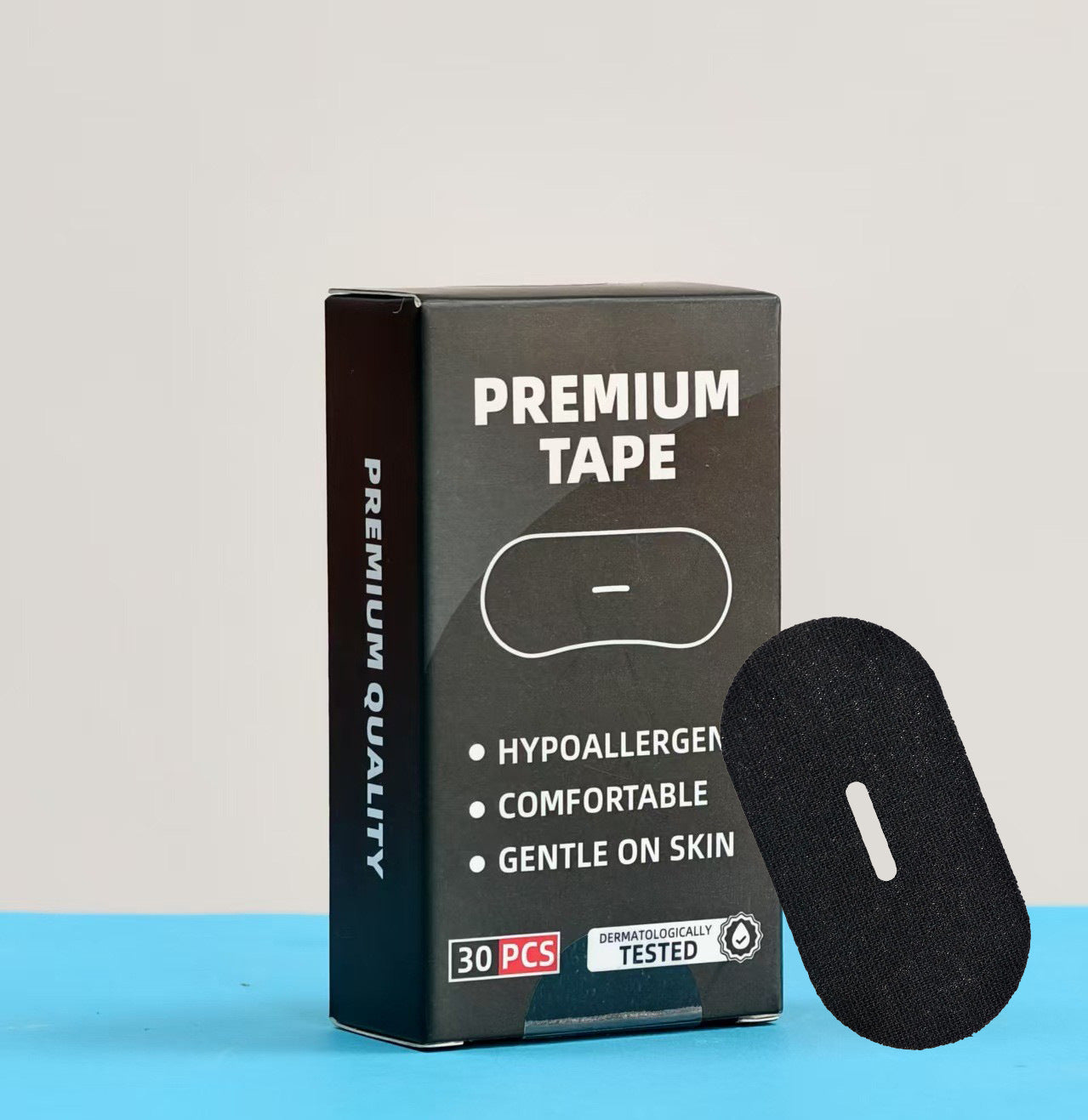 Sleep tape to prevent mouth breathing