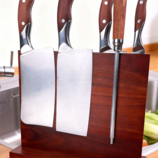 Double-sided magnetic knife holder