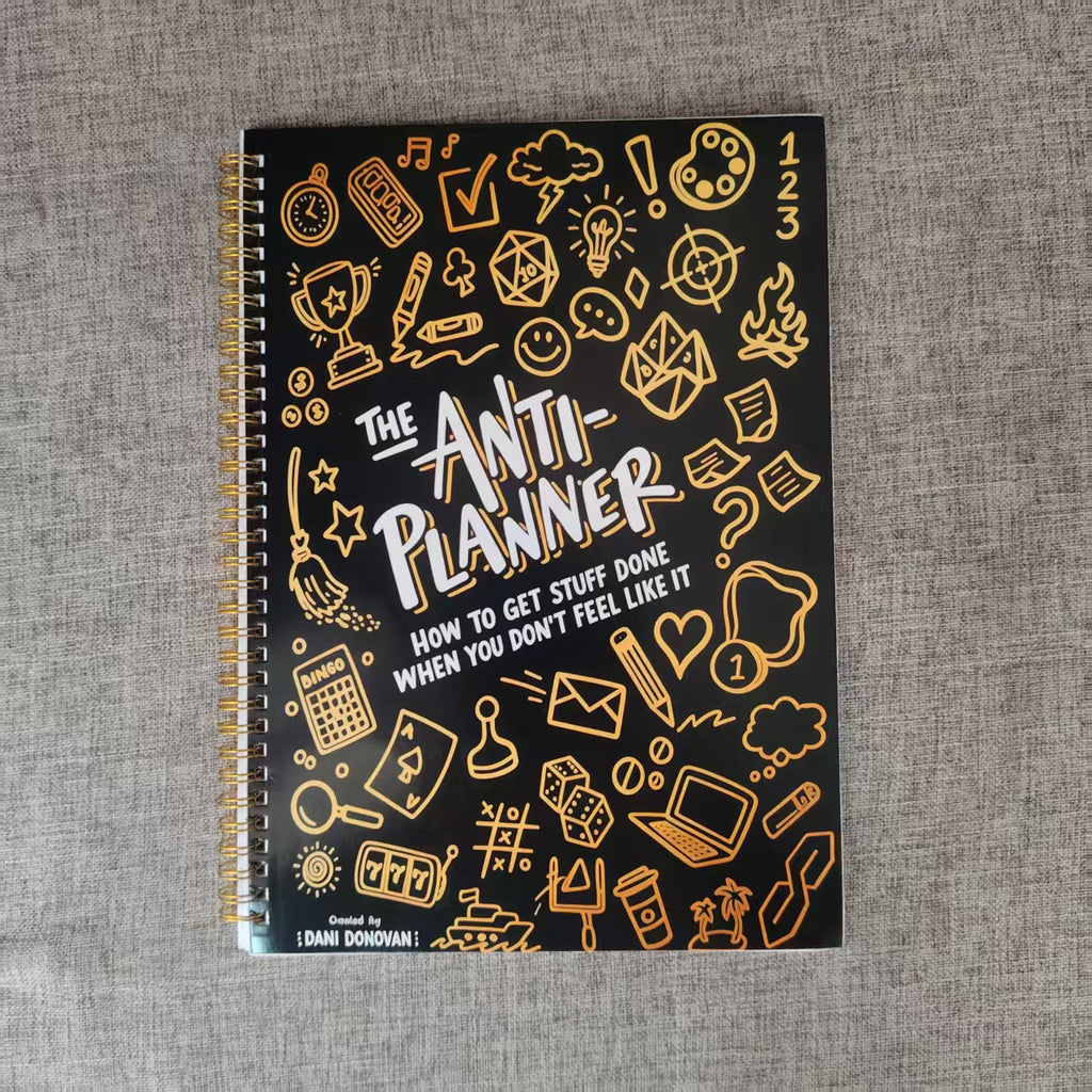 Spiral Bound Productivity Planner Notebook
