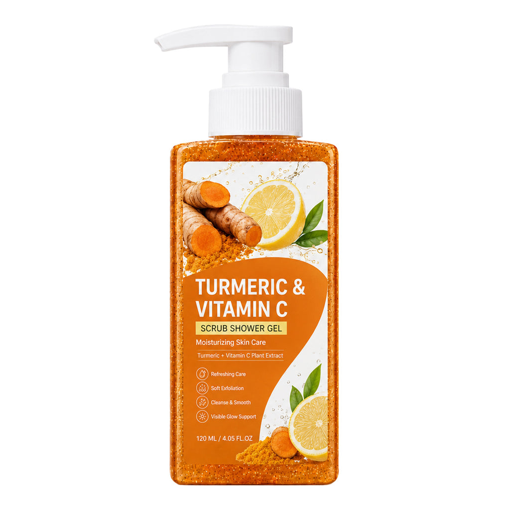 Turmeric Vitamin C Moisturizing Exfoliating Shower Gel