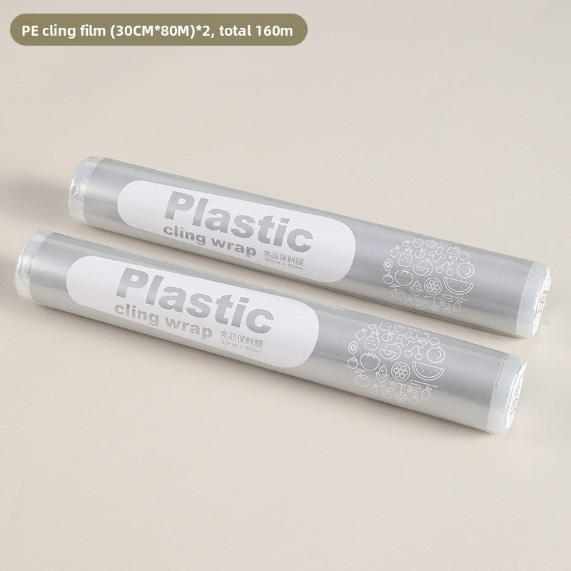 Kitchen Plastic Wrap Cutter with Magnetic Holder