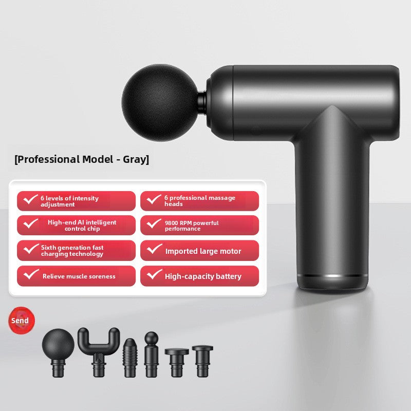 Electric Muscle Massage Gun with Multiple Attachments
