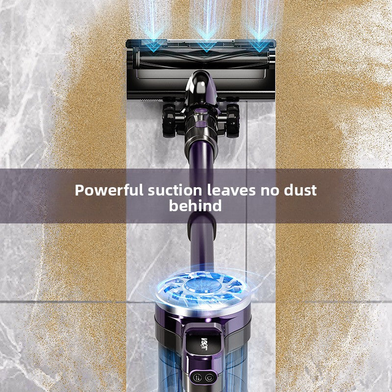 Handheld Wireless Vacuum Cleaner Green Light Dust Detection