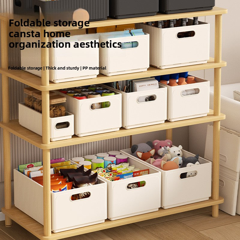 Foldable Plastic Storage Basket