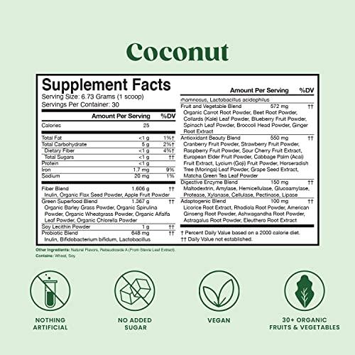 Organic Super Greens Powder Juice & Smoothie Mix