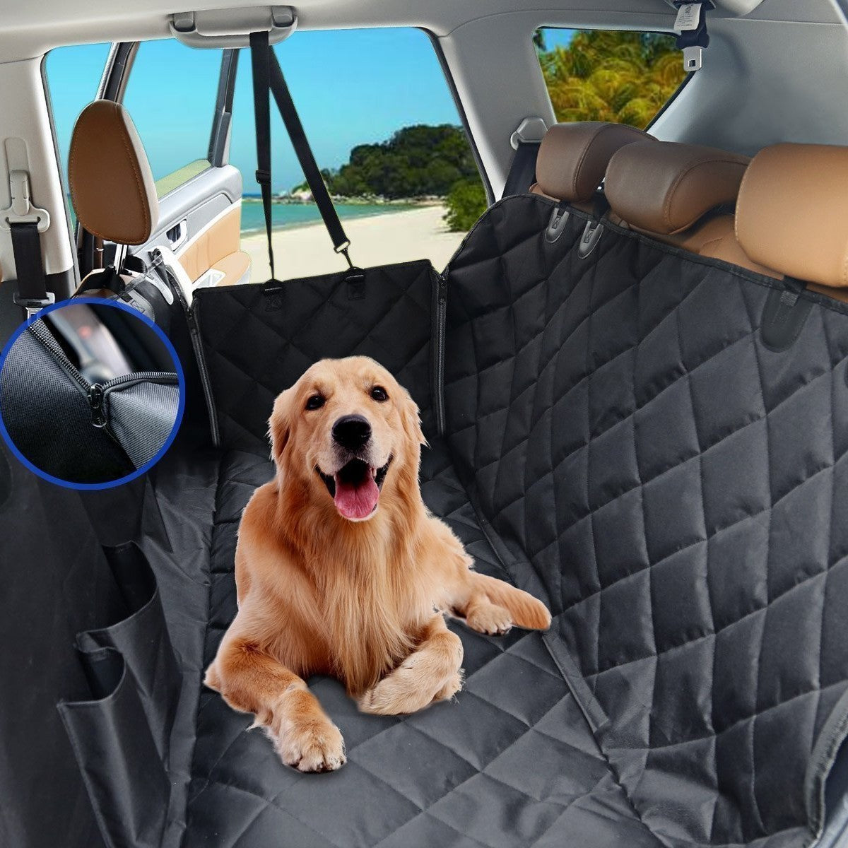 Waterproof Car Rear Seat Pet Mat