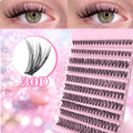 False Eyelashes 10 Rows Mixed Segmented Lashes