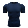 Mens Breathable Quick-Dry Compression T-Shirt