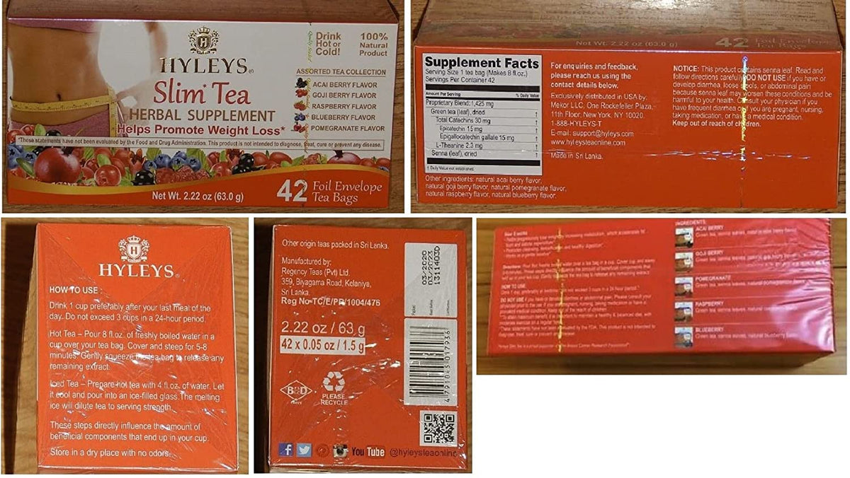 Pineapple Detox Slimming Tea