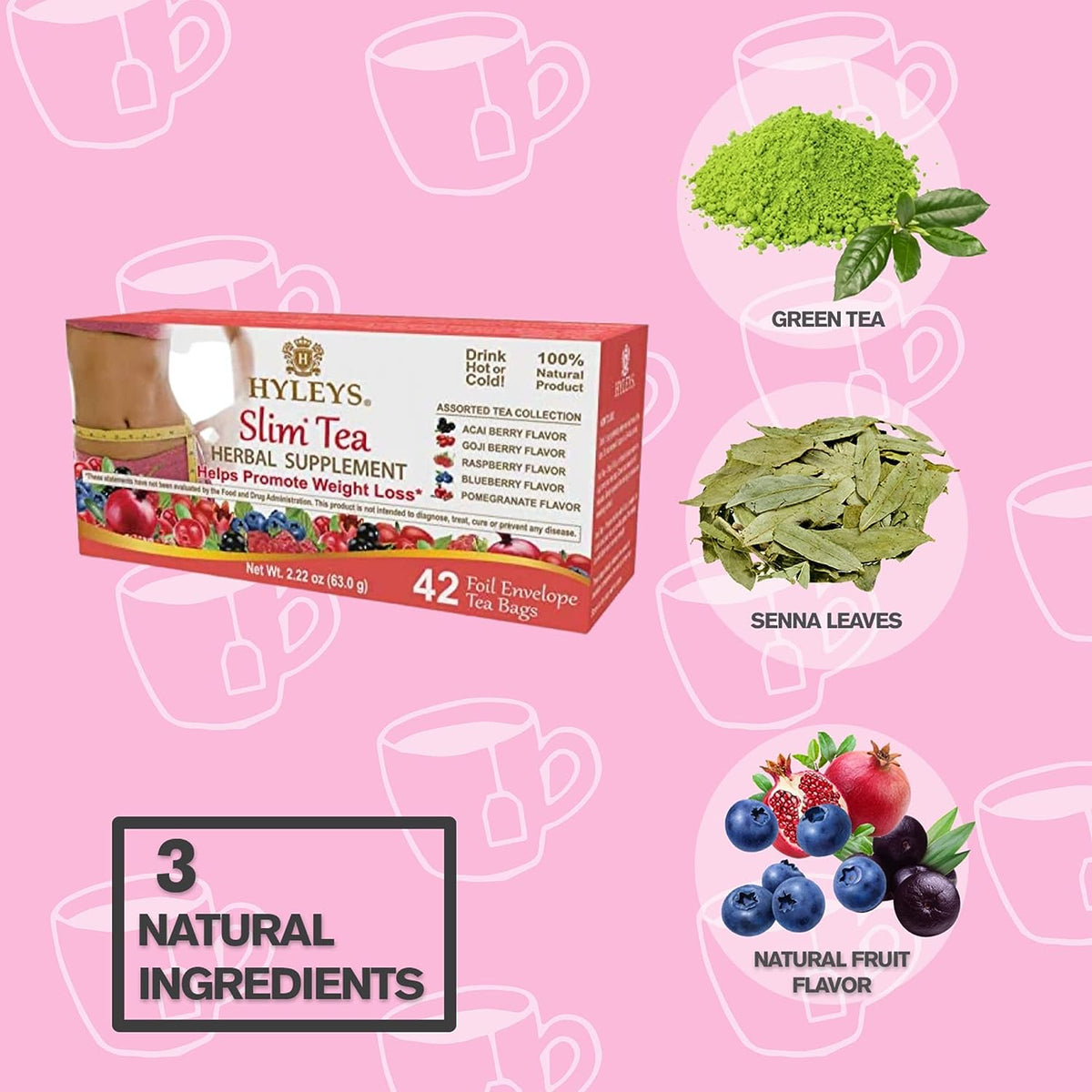 Pineapple Detox Slimming Tea