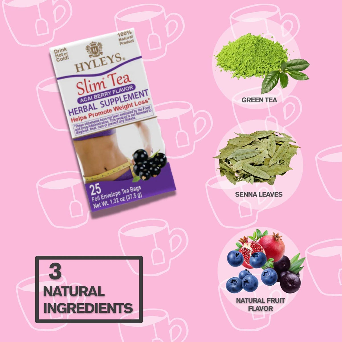 Pineapple Detox Slimming Tea