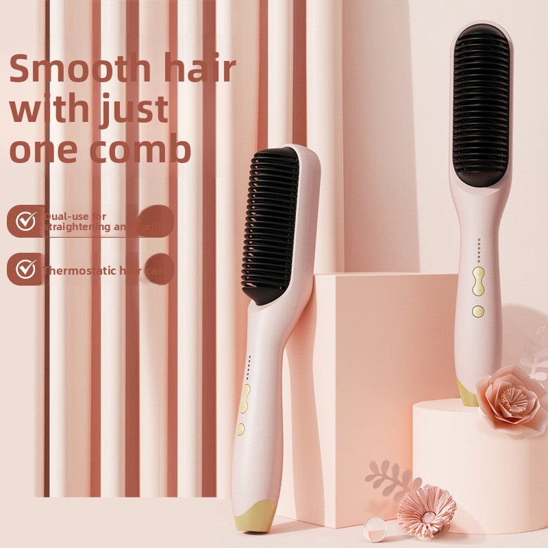 Hair Straightening and Curling Comb