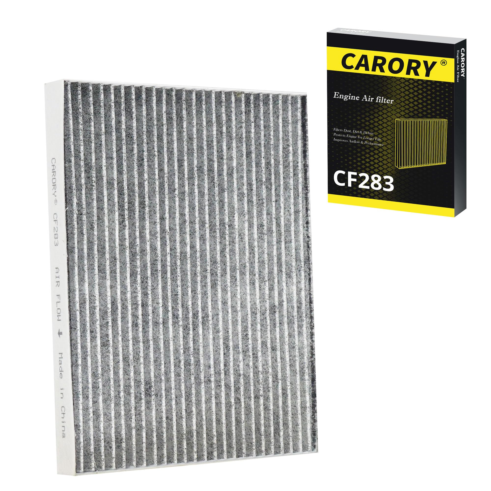 CARORY Cabin Air Filter w/Activated Carbon for Honda Accord 2003–2022, Civic 2006–2015, CR-V 2007–2016, Odyssey 2005–2017, Pilot 2009–2022, Ridgeline 2006–2025, Acura MDX 2007–2020, and More, CF134
