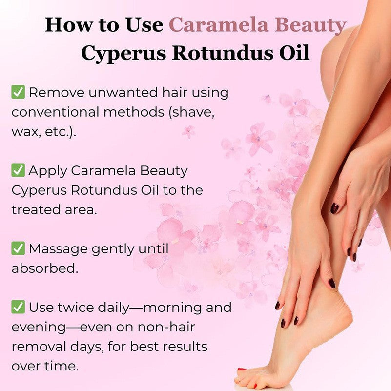Cyperus Rotundus Oil, a natural ingredient for hair and body care.
Skin Soothing: Provides gentle soothing effects suitable for all skin types.
Hair Care Essence: Designed as an essential oil to support natural hair management