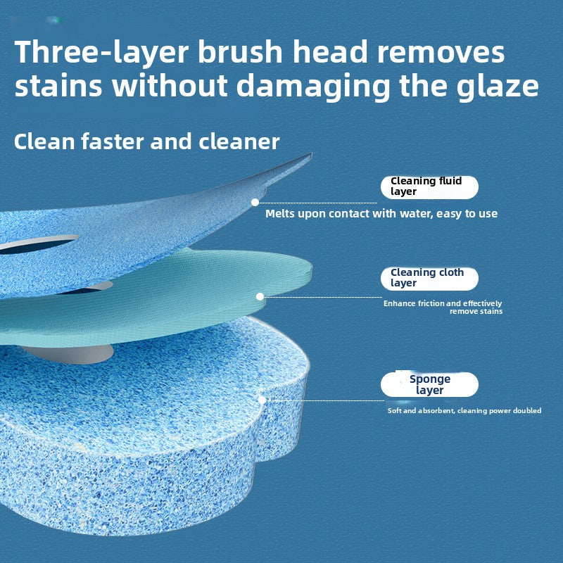 Multifunctional Disposable Toilet Brush
