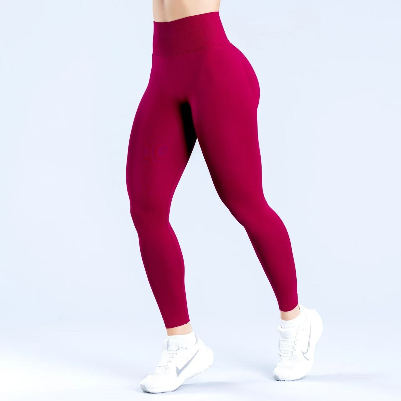 Seamless High-Waist Yoga Fitness Pants