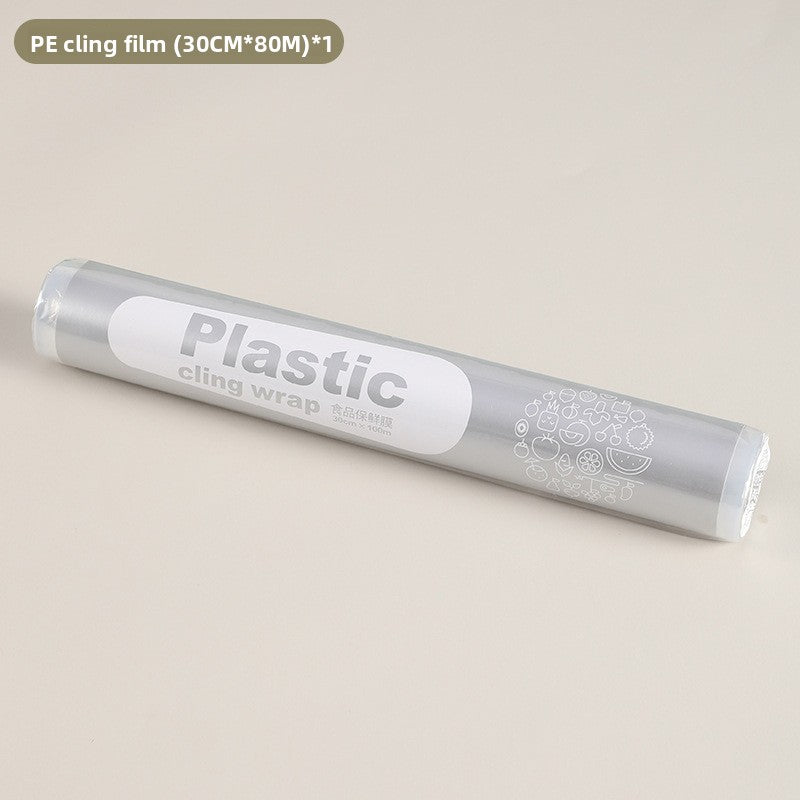 Kitchen Plastic Wrap Cutter with Magnetic Holder