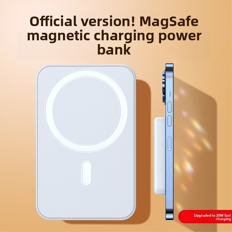Magnetic Wireless Power Bank with Fast Charging