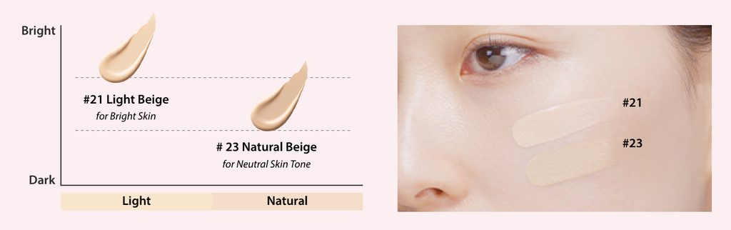 A'pieu Waterlock Cushion SPF50+ PA++++ Set 15g + 15g(Refill) #21 Light Beige