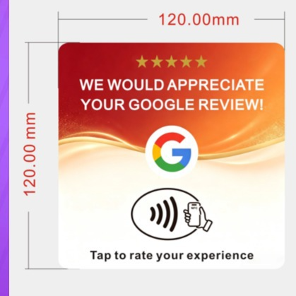 NFC label sticker