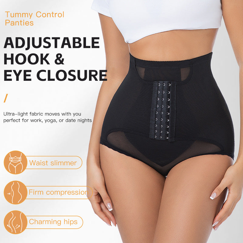 Women's High Waist Shaping Pants Three-breasted Strong Abdominal Hip-lifting
