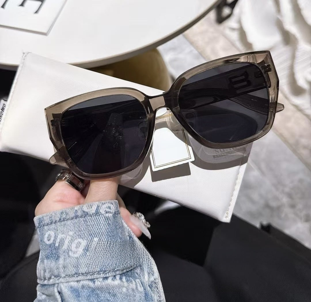 Designer Cat-Eye Polarized Sunglasses