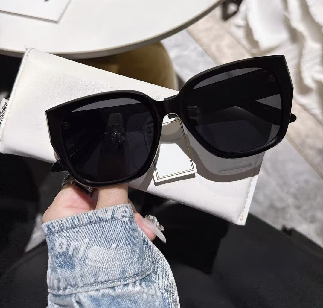 Designer Cat-Eye Polarized Sunglasses