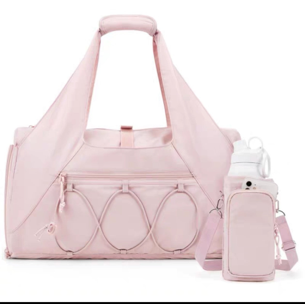 Large Capacity Yoga Gym Bag with Mat Holder