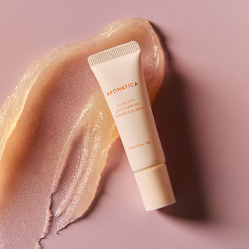 AROMATICA Glow Vita Lip Volumizer Orange & Neroli 10g