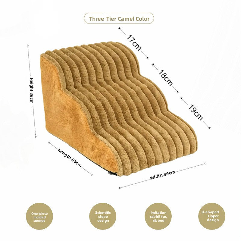 Pet Dog Stairs for Small Dogs to Climb up and down from Bed