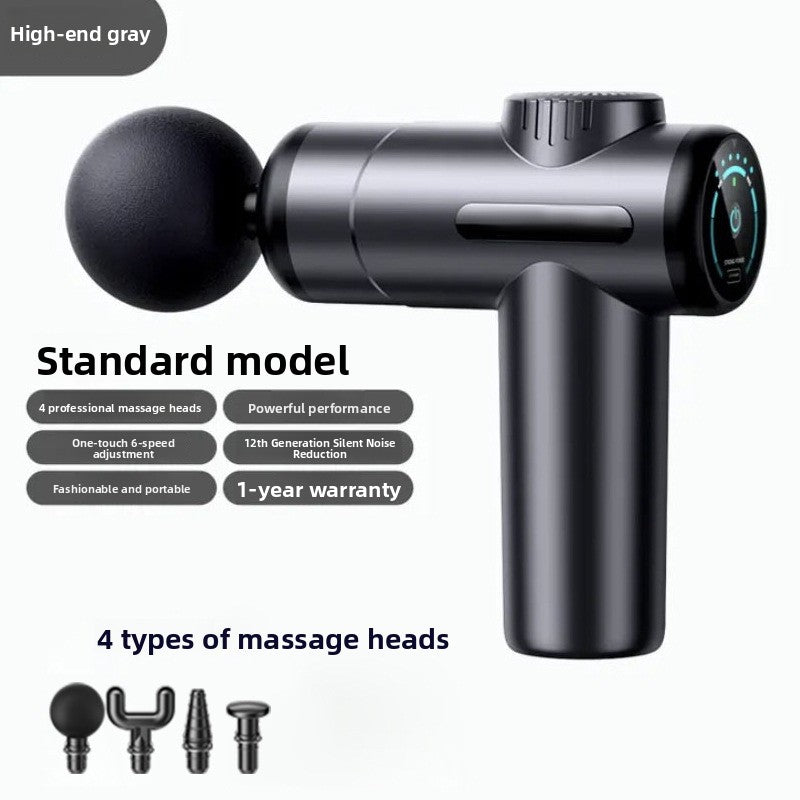 Electric Muscle Massage Gun with Multiple Attachments