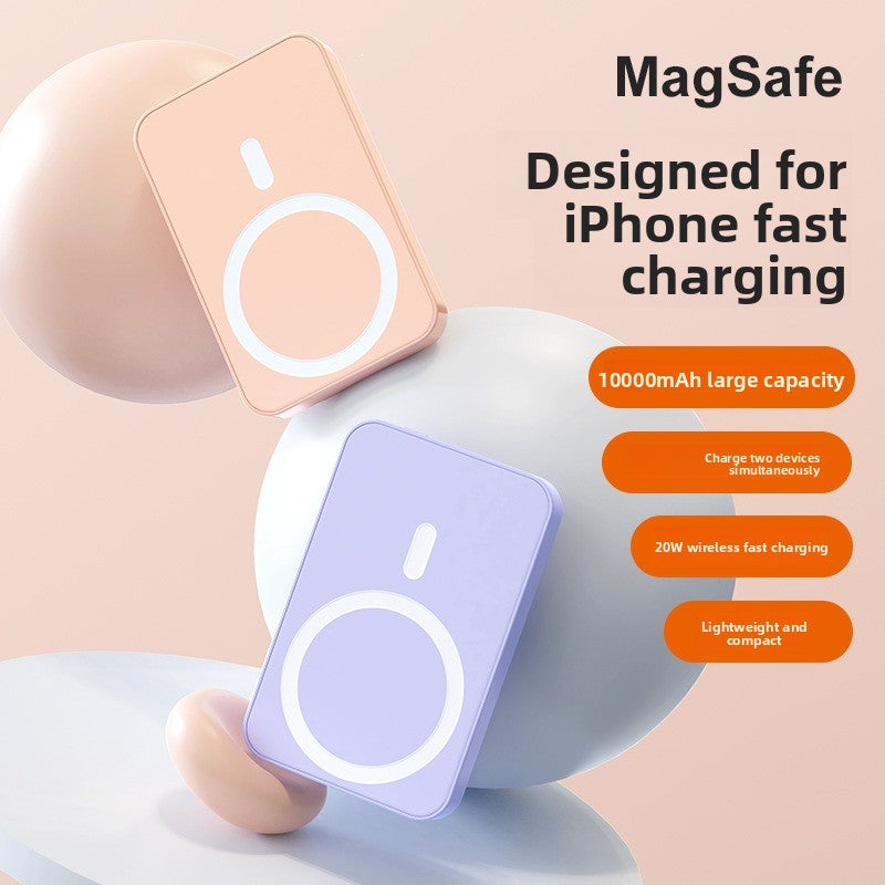 Magnetic Wireless Power Bank with Fast Charging