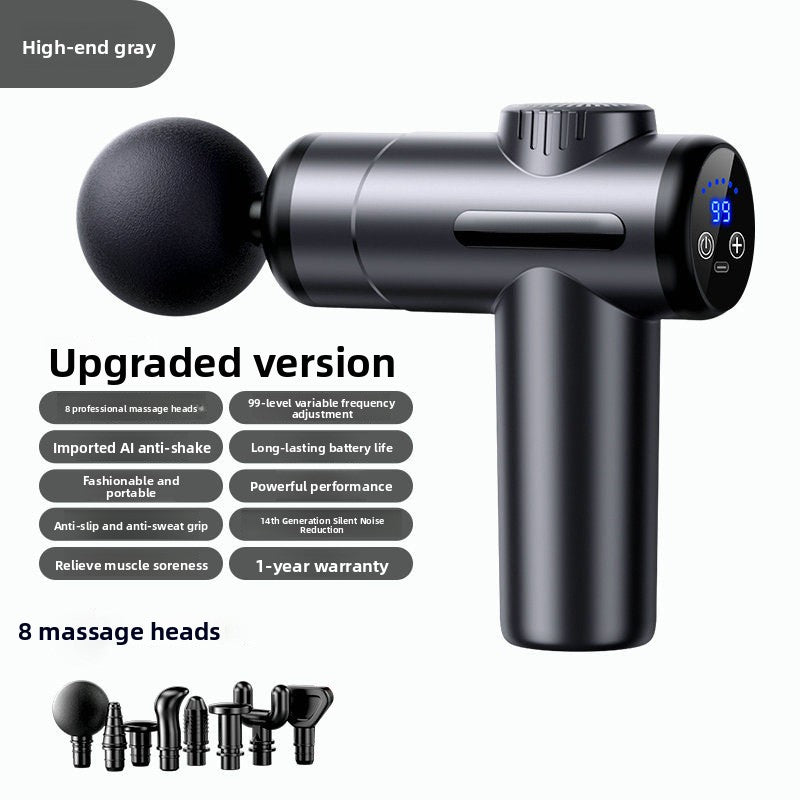 Electric Muscle Massage Gun with Multiple Attachments