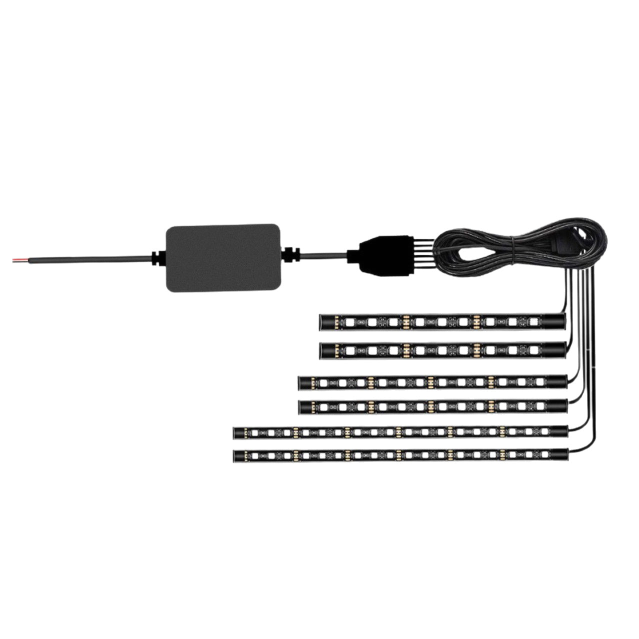 Decorative light strip vehicle for automobiles