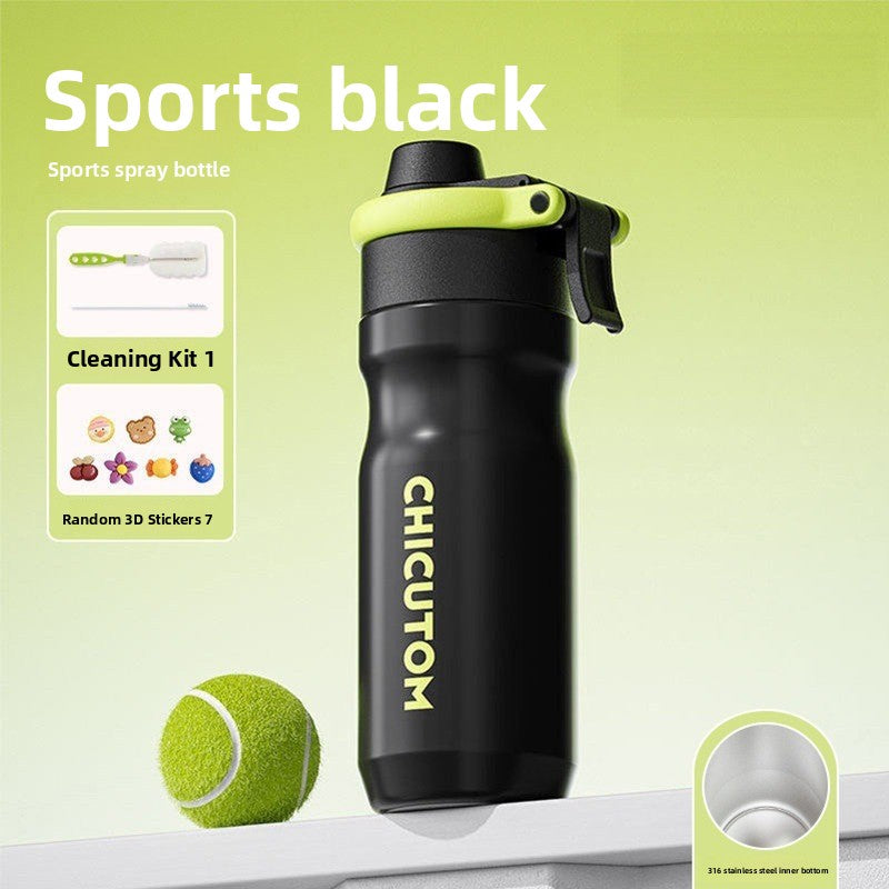 Fitness exercise water bottle