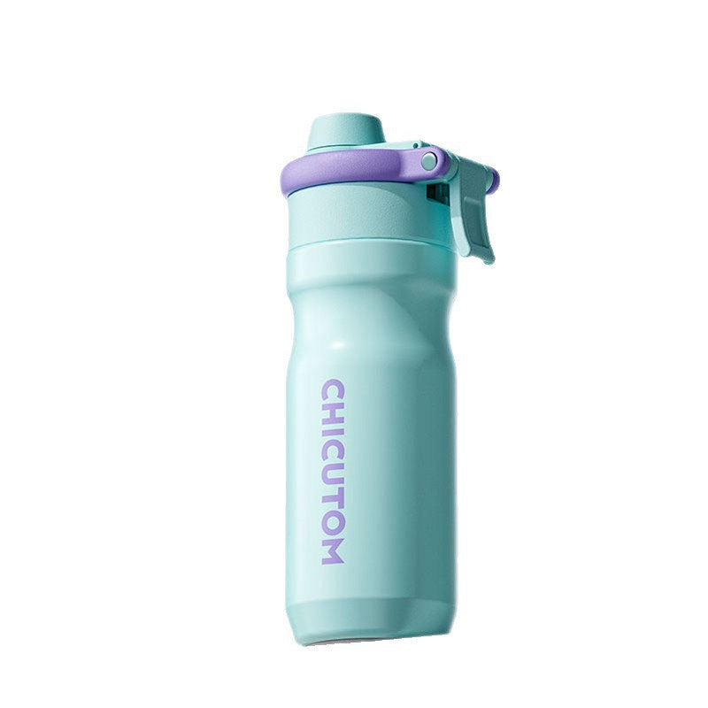 Fitness exercise water bottle