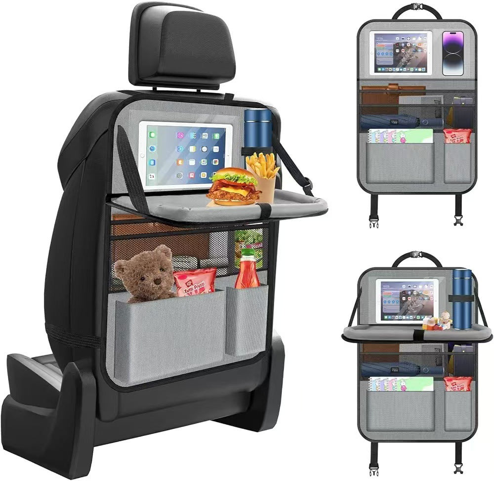 Car Seat Back Storage Organizer with Cup Holder