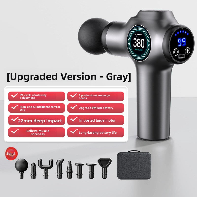 Electric Muscle Massage Gun with Multiple Attachments