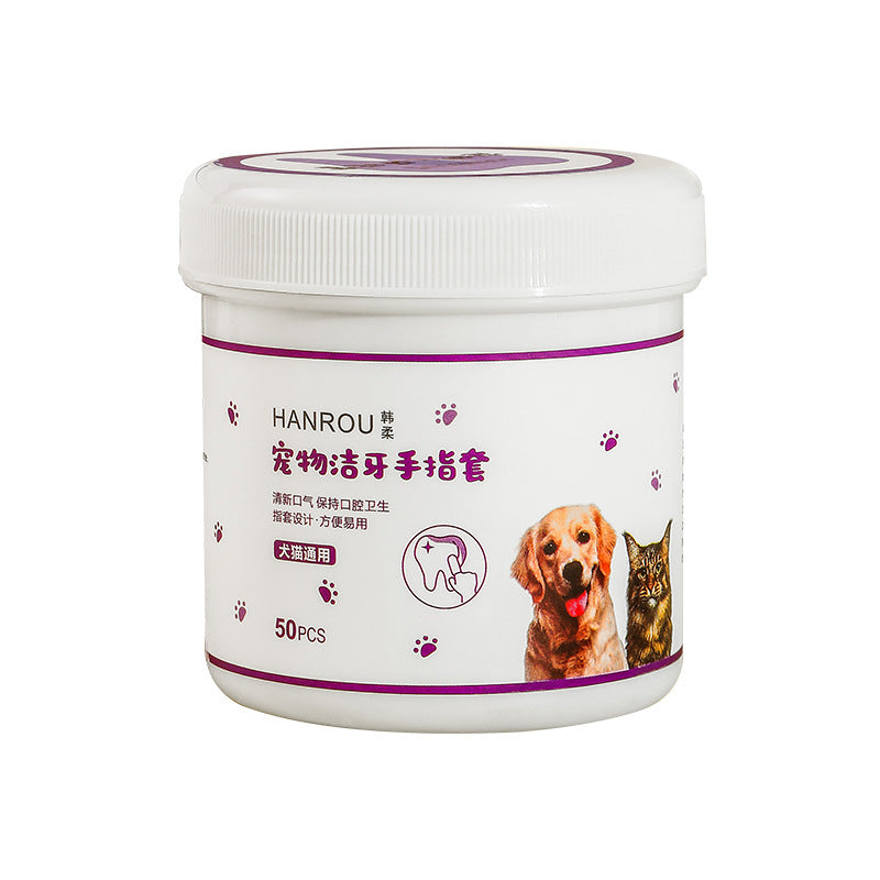 Disposable Pet Dental Finger Brushes