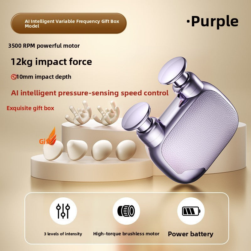 Electric Muscle Massage Gun with Multiple Attachments