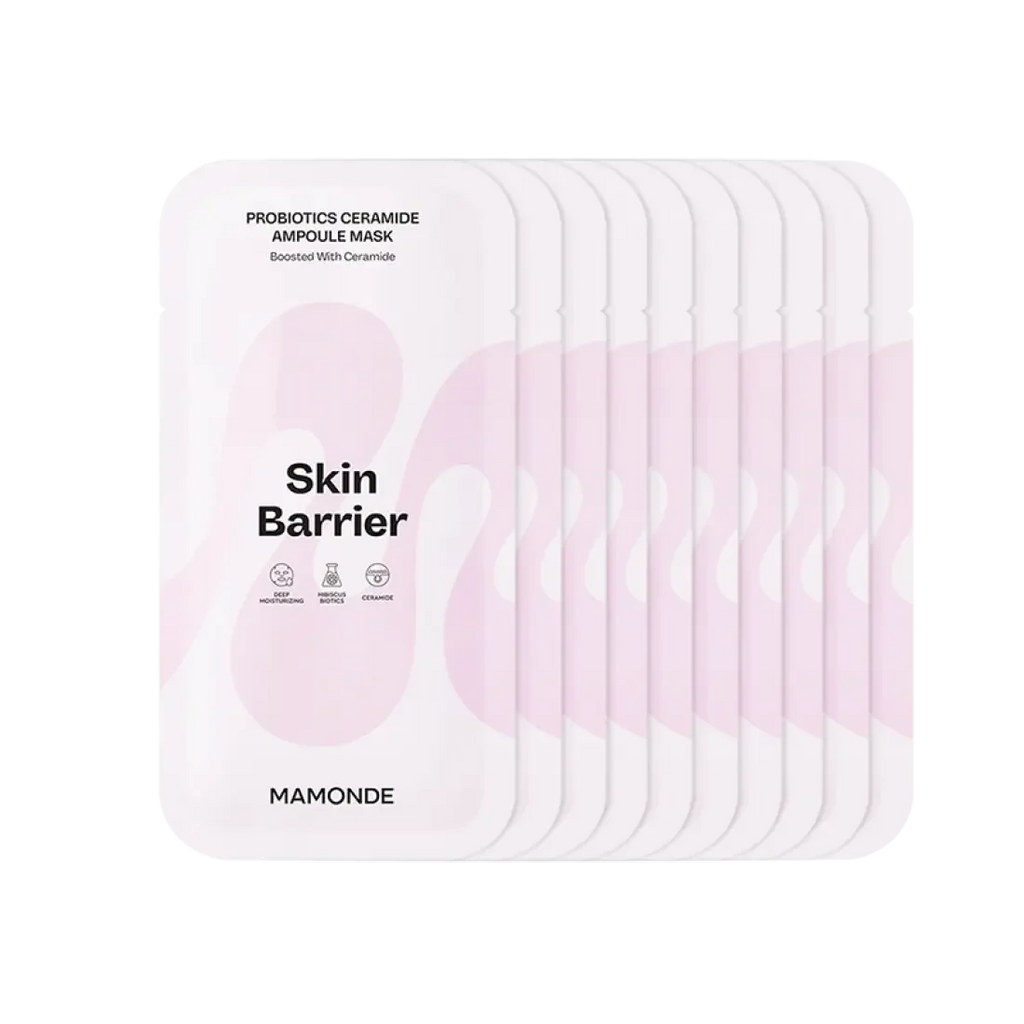 Mamonde Probiotics Ceramide Ampoule Mask 23ml X 10ea