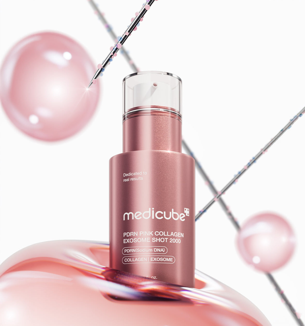 medicube PDRN Pink Collagen Exosome Shot 2000 30ml