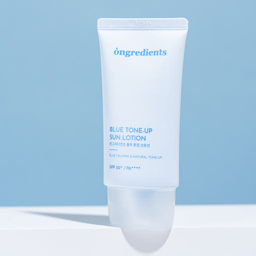 ongredients Blue Tone Up Sun Lotion SPF50+ PA++++ 50ml