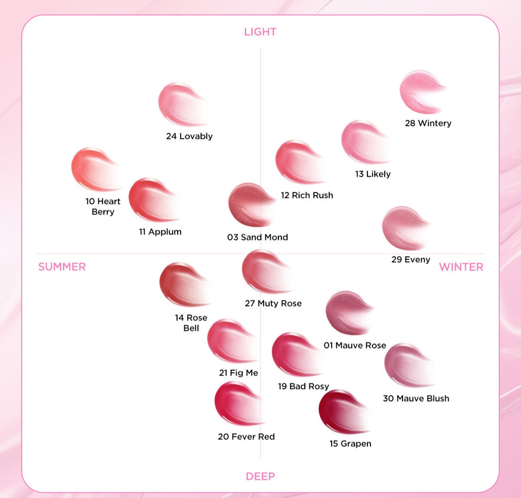 TIRTIR WATERISM Glow Mini Tint 1.8g (30color)