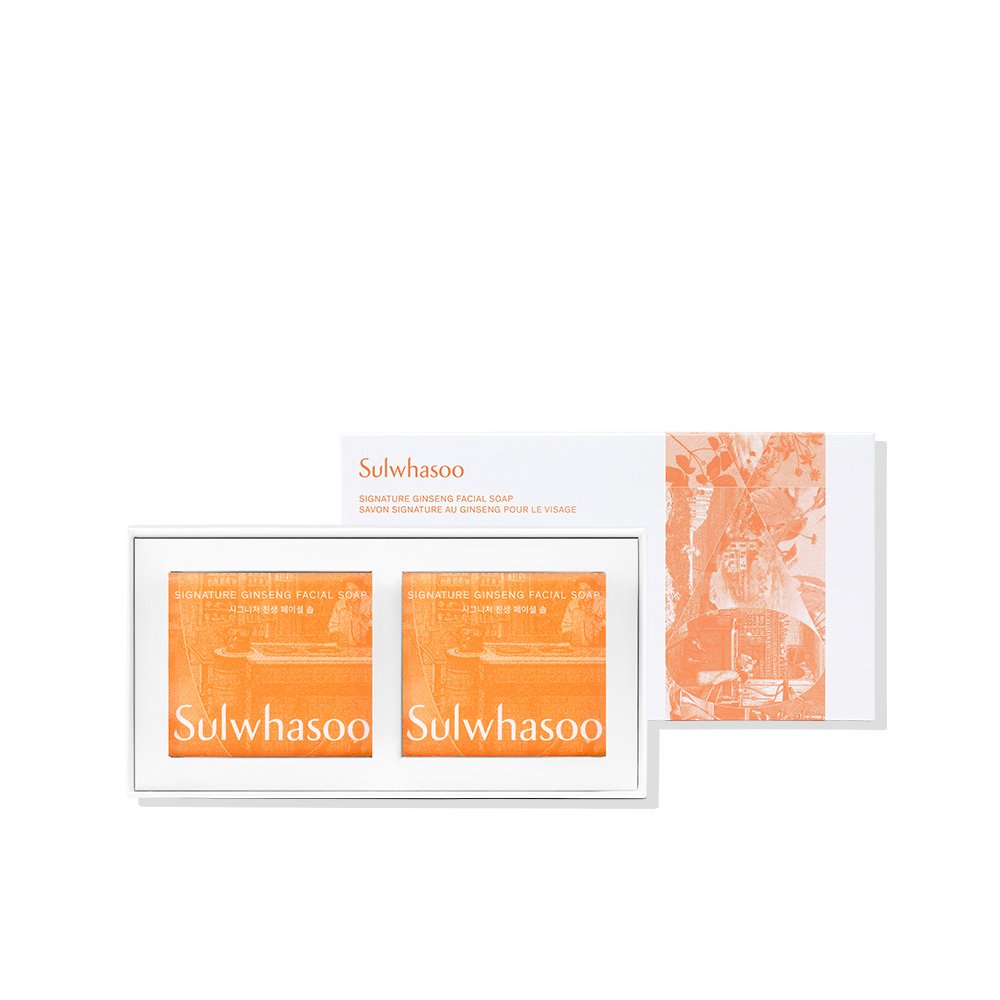 Sulwhasoo Signature Ginseng Facial Soap 120g X 2ea