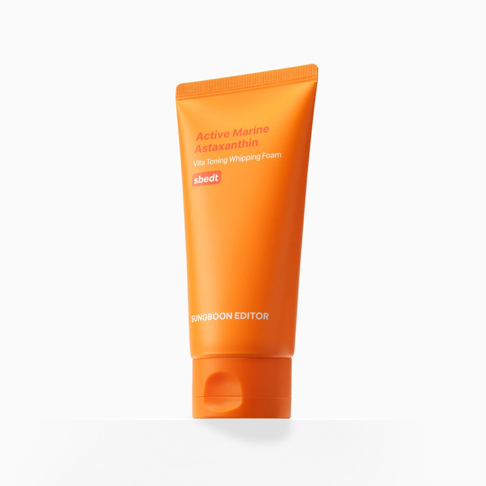 SUNGBOON EDITOR Active Marine Astaxanthin Vita Toning Whipping Foam 120g
