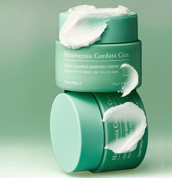 TONYMOLY Houttuynia Cordata Cica Quick Calming Barrier Cream 70g